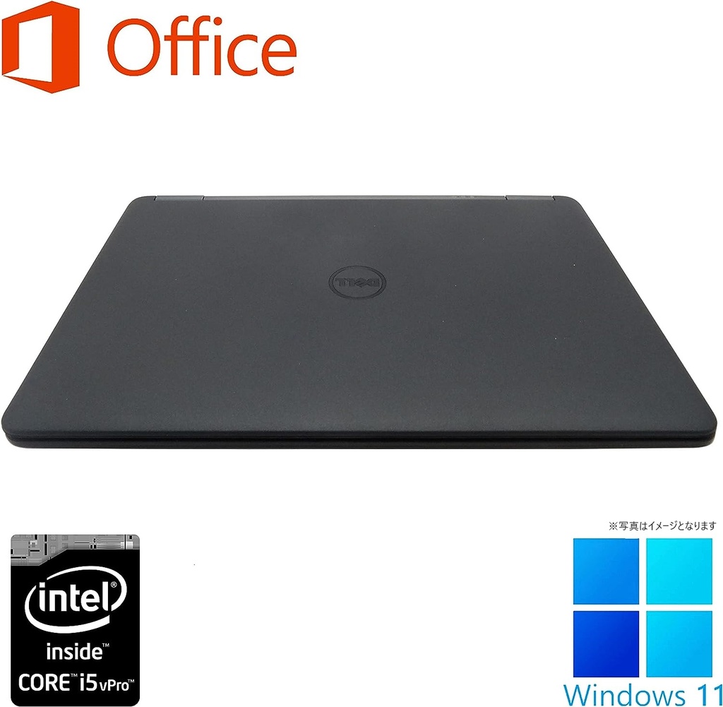 DELL ノートPC latitude E7250/12.5型/MS Office H&B 2019/Win 11 Pro/Core i5